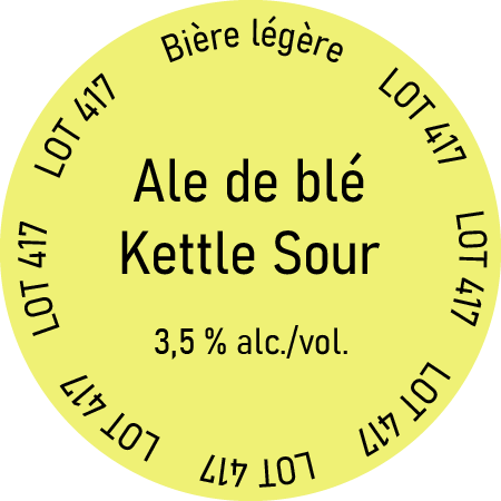 You are currently viewing Ale de blé – Kettle Sour